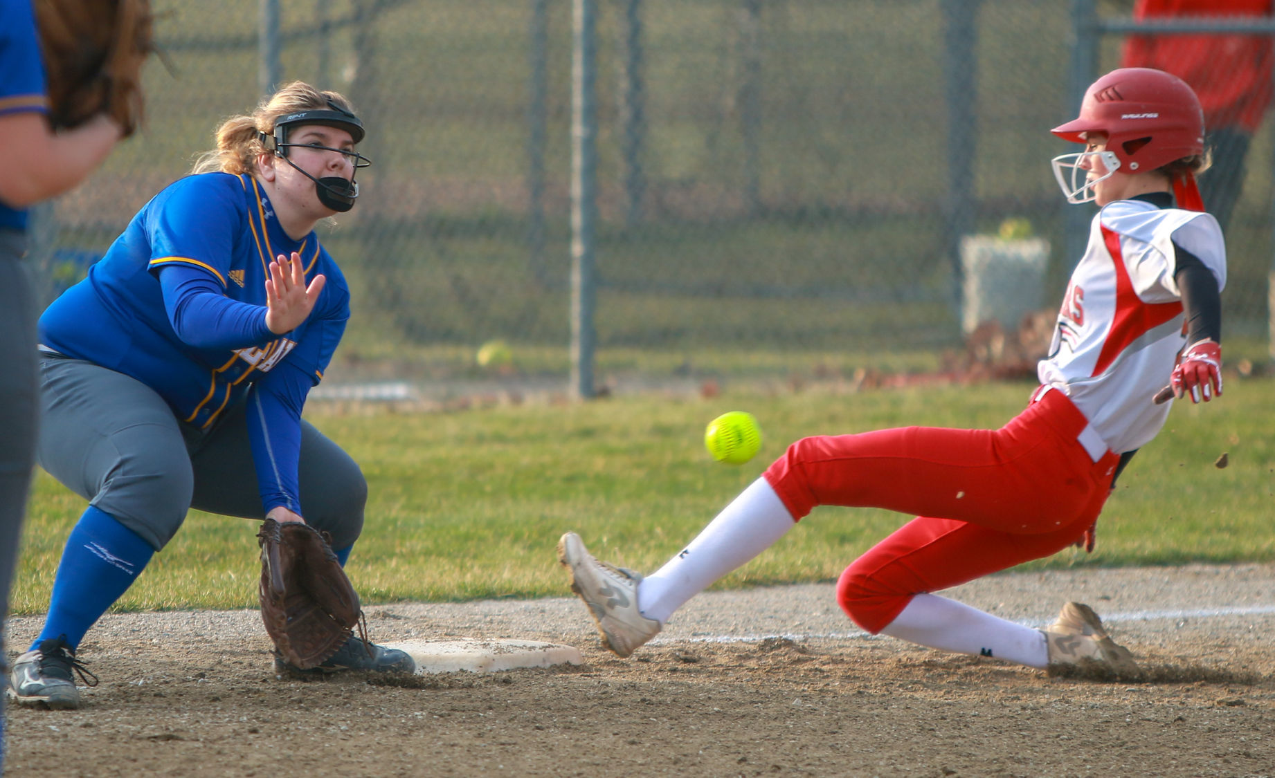 Prep softball - Highland at Kankakee Valley